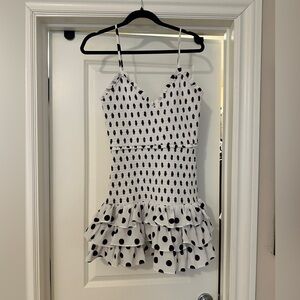 Lovers and Friends Polka Dot Mini Dress